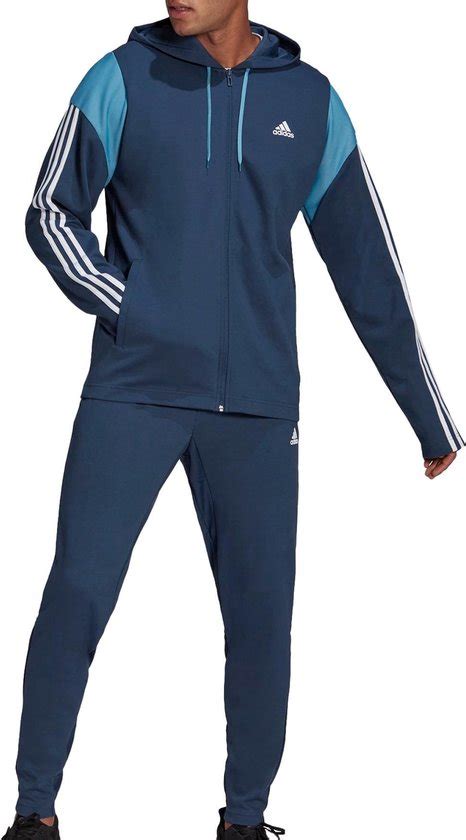 adidas traingspak mannen lichtblauw|Adidas trainingspak mannen.